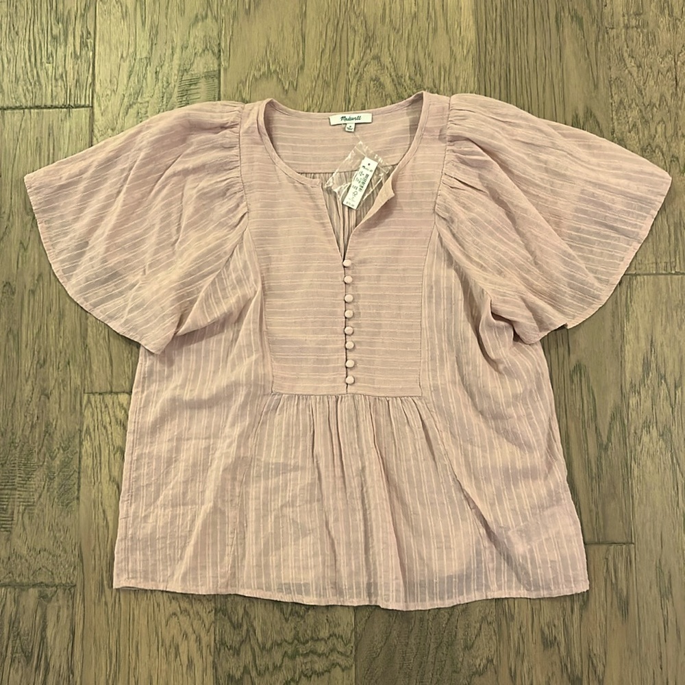 Madewell Peplum Top